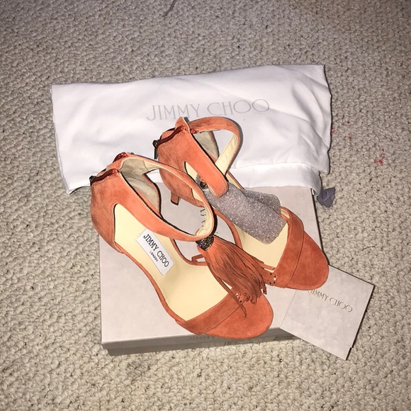 Jimmy Choo Shoes - Jimmy Choo Viola 100 Agate Suede with Suede Tassel